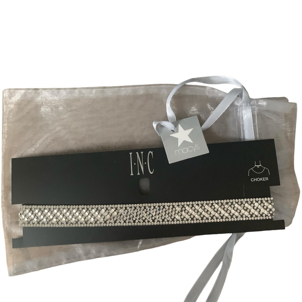 I.N.C. Rhinestone choker - Picture 2 of 4